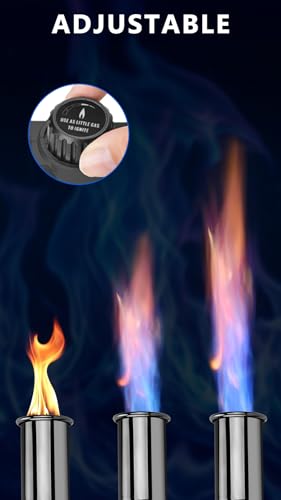 Image of ARTFLAMM Powerful Propane Torch Gun with Detachable Design, Cooking Torch for BBQ, Searing Steak, Campfire, Charcoal Grills & Sous Vide - Flamethrower Blow Torch Lighter (Tank Not Included)