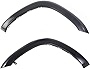 Evan-Fischer Fender Flares Compatible with Toyota RAV-4 2009-2011 Front Black Set of 2