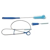 Yesiidor Reinigungsset für die Trinkblase mit zusammenklappbarem Aufhänger zum Trocknen,Blau