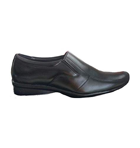 Leather Black Formal Shoes 