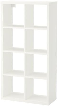 Billy FLYSTA Shelving Shelf Unit White Bundle with Feltectors 392.177.44
