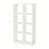 Billy FLYSTA Shelving Shelf Unit White Bundle with Feltectors 392&period;177&period;44