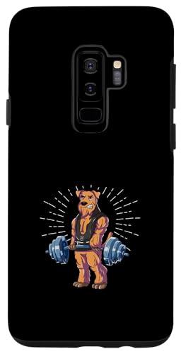 Galaxy S9+ Airedale terrier Deadlift Fitness Gym Case