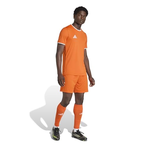 adidas Herren Entrada26 Jersey Shirt, Team orange/White, L Tall – Ansicht 2