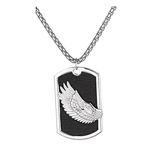 Half Wing Necklace, LOYEH Viking Amulet Pendants for Men Women Gift Jewelry