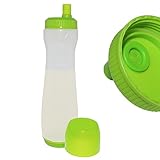 ALDKitchen Batter Dispenser | Easy-Squeeze Plastic Bottle | Drip-Free Nozzle | Waffles, Pancakes, Crepes (700 ml)