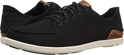 OluKai Manoa Men's Sneakers Black/Mustard - 11