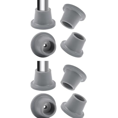 Pies de goma antideslizantes para taburetes de ducha, tapas antideslizantes con base de soporte ancha para silla de baño, perfecto para personas con discapacidad, patas de silla de ducha