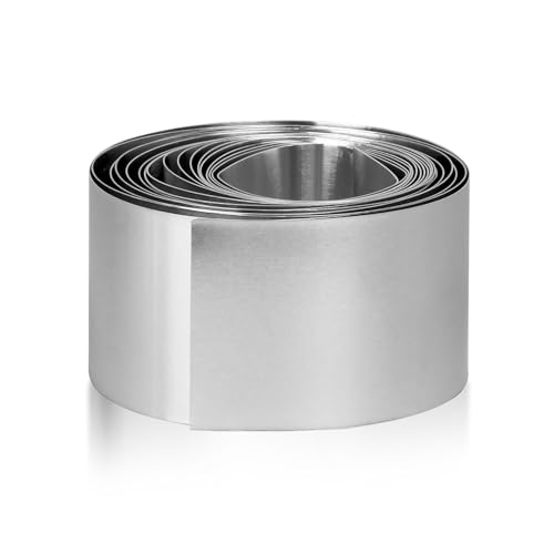 Image of 0.5mm Aluminium Flashing Roll, 50mm (2in) x 3.5m (11ft), Weather-Resistant Metal Sheet for DIY Crafts, Roof Repair, Guttering & Home Projects