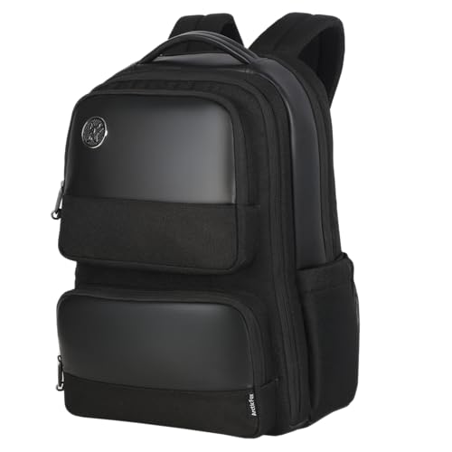 Image of Arctic Fox Atlas Laptop Backpack (Black)| 25 Ltr Capacity|Water Resistant | Multipurpose Backpack |Number Lock|Rain Cover| Trolley sleeve|15.6 Inches Unisex Laptop Bag