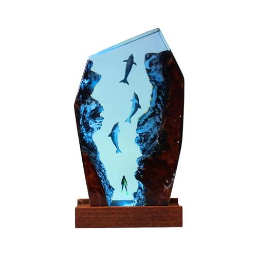 Chicvillage Hera Resin Ocean Lamp