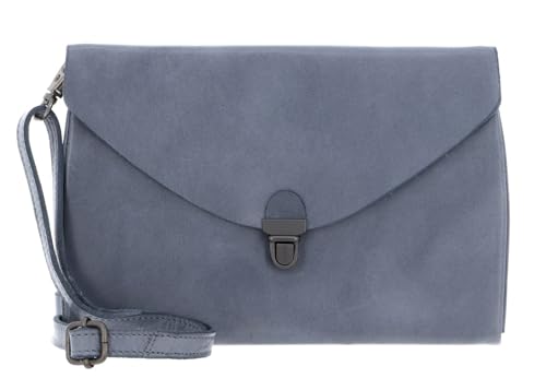 Sac HAROLD'S Fold Handbag Clutch M, l'excellence du cuir bleu