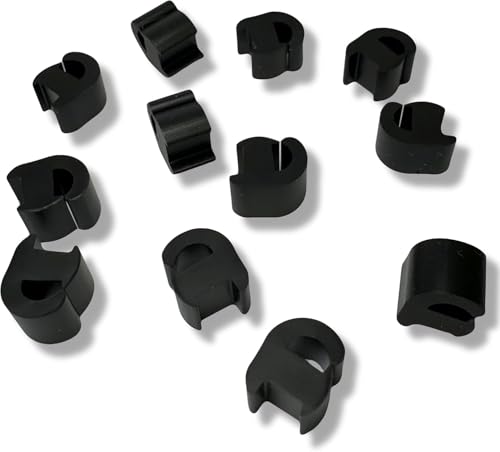 Tûche Kit de 12 pieds en caoutchouc, grille de cuisson, compatible avec Franke Hotpoint Ariston Rex Elecrtolux ZANussi