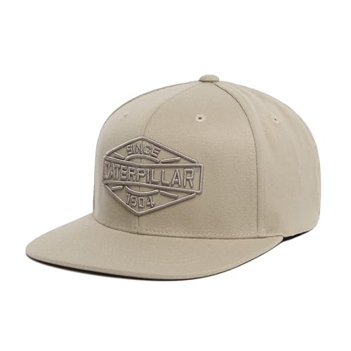 Caterpillar Mens 3-D Workwear Cap Abbey Stone