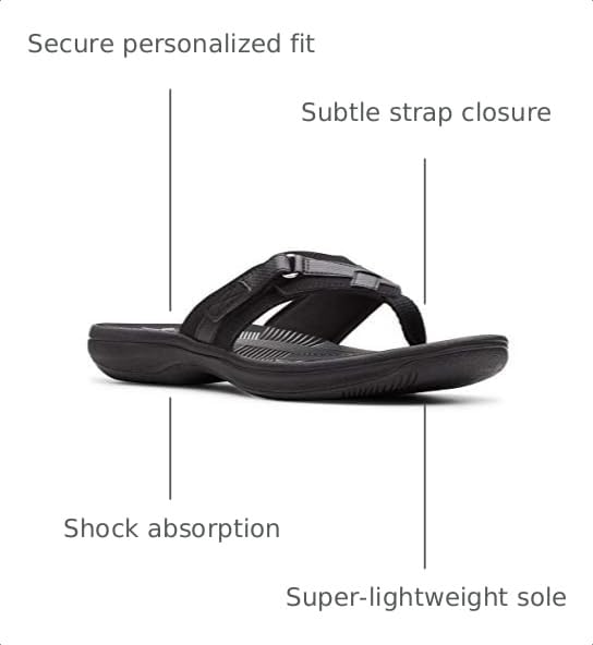 Image of Clarks Women's Breeze Sea Flip-Flop