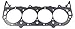 Cylinder Head Gasket, 4.630 in Bore, 0.080 in Compression Thickness, Multi-Layered Steel, Big Block Chevy, Each