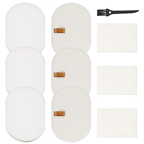 3 Pack Filters Kit Replacement for Shark Rocket Powerhead Upright Vacuum AH400, AH400C, AH401, AH452, AH452W, AH454Q Part XFFH400 XEXFH400