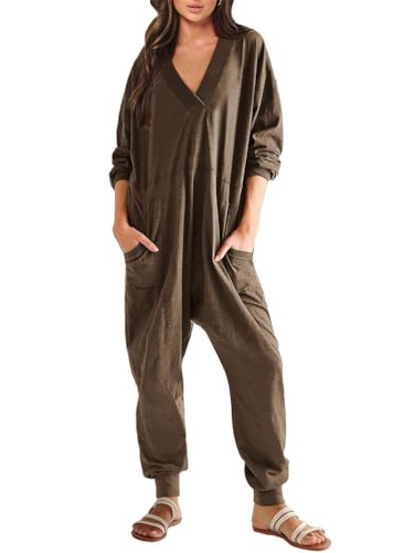 Jumpsuit élégant chic Onsoyours pour vos soirées loungewear cocooning à la maison
