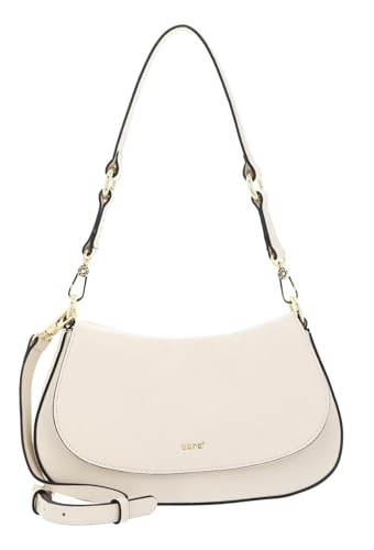 Sac épaule Lya Abro en cuir beige idéal pour vos journées actives en ville