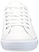 Lacoste Unisex-Child Juniors' Backcourt Sneaker, White/White, 3.5