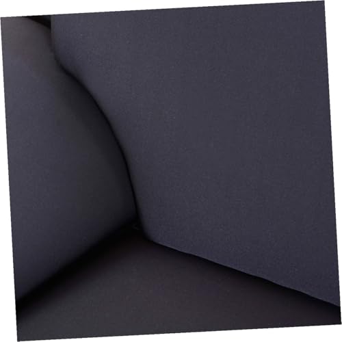 Funda de sofá elástica de 3 plazas negra: protector antideslizante lavable para salón 6