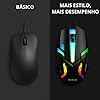 Mouse Gamer com Fio, USB-RGB, 4 Botões, 800-1600 DPI, Iluminação LED Colorida, Design Ergonômico e Leve – Compatível com Windows, Mac OS, Linux Plug and Play #5