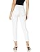 NYDJ Women's Petite Petite Pull ON Skinny Ankle Jean with Side Slit Pants, Optic White, 4P