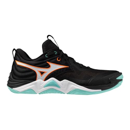 Mizuno WAVE MOMENTUM ELITE Chaussures de volleyball TangeloIce FemmeHommee Taille38 - vue 2