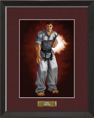 刃牙　クラウドファンディング　グッズ　複製原画　ソフビ　アートキャンバス　刃牙展 刃牙クラウドファンディンググッズ複製原画ソフビアートキャンバス刃牙展