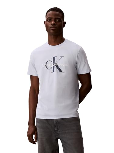 Image of Calvin Klein Men's Monogram Logo Crewneck T-Shirt