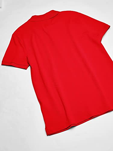 Image of Lacoste Men's Classic Pique Slim Fit Short Sleeve Polo Shirt