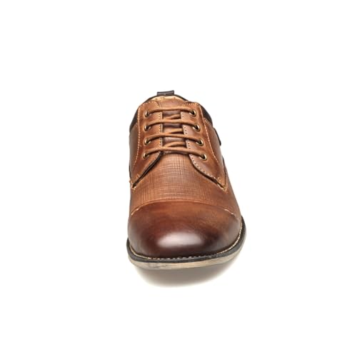 Dress Shoes for Men Men's Big Size Genuine Leather Dress Shoes Business Casual Lace-Up Footwear for Spring/Autumn2