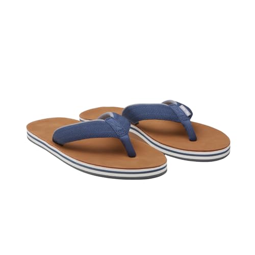 Hari Mari Men's Scouts Flip Flops, Indigo/Grey, 9 Medium US