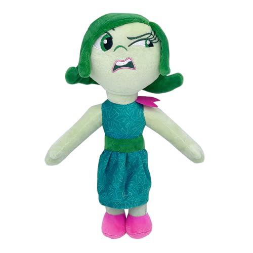 Inside Out 2 Character Disgust Soft Stuffed Plush Toy 11 inches Doll (Disgust 2)