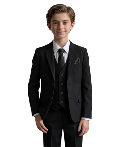 Costume de mariage pour garçon coupe premium ensemble haut de gamme 6 pièces