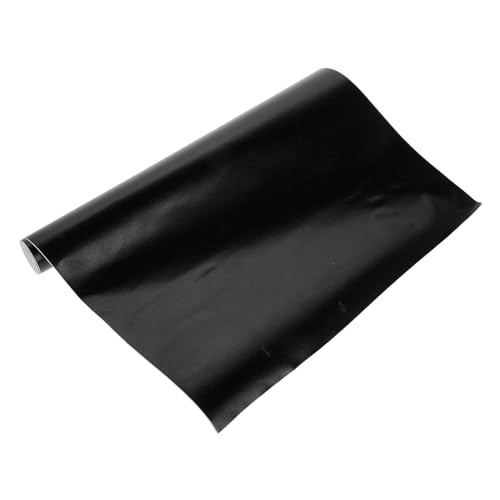 Warmhm Film Adhésif Texturé Noir 30x100cm pour Tableau De Bord Automobile, Covering Intérieur Voiture, Protection Console Centrale, Film De Personnalisation Et Changement De Couleur
