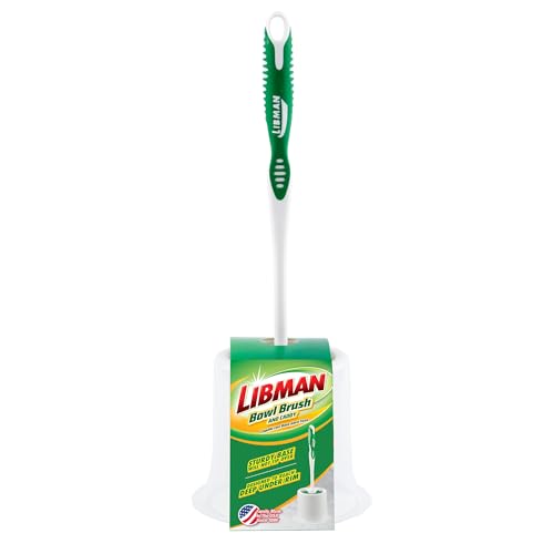 Libman Plastic Brush and Caddy Toilet Bowl 1 CT