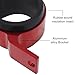 DriSentri Fuel Filter Mounting Bracket, 2PCS 50mm Fuel Pump Clamp Holder for Car Oil/Fuel/Gas Pump, Red