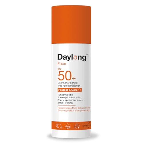 Daylong Protect & Care Flüssige Sonnencreme SPF50+ für Gesicht und Körper Basis-Make-up tägliche Make-up-Grundierung 24 Stunden Feuchtigkeit 50 ml