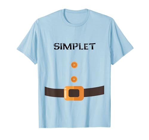Costume de Nain Carnaval Halloween pour Groupes de 7 Sept T-Shirt