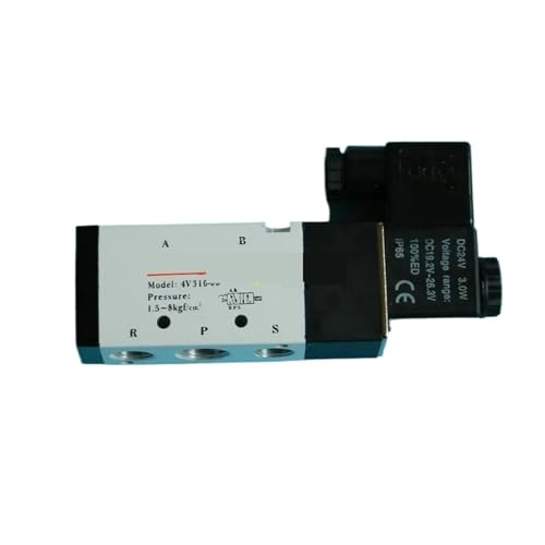 Vanne Pneumatique Électromagnétique pour commande de vérin double effet 12V - 2