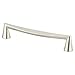 Berenson 2348-1BPN-P Domestic Bliss 1 Collection 160mm Center Handle Pull, Brushed Nickel Finish