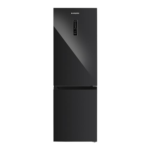 Aspes Frigorífico Combi Negro 2 Puertas. AC185601ENFB, Capacidad 402 Litros, No Frost, Motor Inverter, Bajo Nivel Sonoro, Puerta Reversible, Apertura Tipo Uñero, Clasificación Energética E
