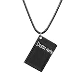 Quantità: 1 pezzo Feidiao Death Note Collana Yagami Light Killer Death Note Ciondolo Collana Pullover Accessorio Collana