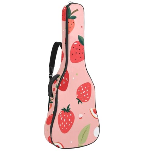 Sac pour guitare multicolore idéal pour les cours de musique et les voyages