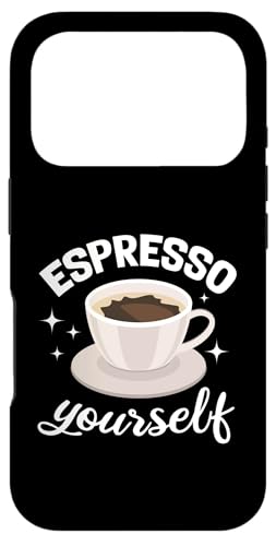 コーヒー豆 - 自分でエスプレッソ スマホケース iPhone 17 Pro 用