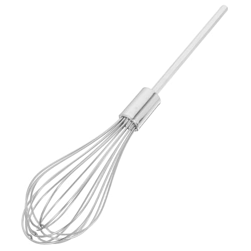 FIXOSHEE 加長加粗ステンレス製キッチンミキサー用ビーターロッド 強力電動ドリル対応 多機能泡立て器 家 プロ用調理器具 再利用可能