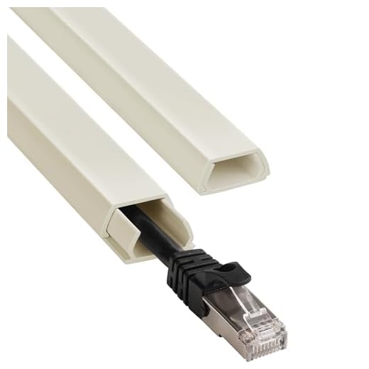 Wall Cable Hider Kit, 116in TV Wire Hider for Wall, Paintable Cord Hider Wall, Cord Organizer Hide 1-2 Cords Wall Mounted TV, Wire Cover for Wall, Cord Concealer 7XL16.5 W0.86 H0.43in, Beige