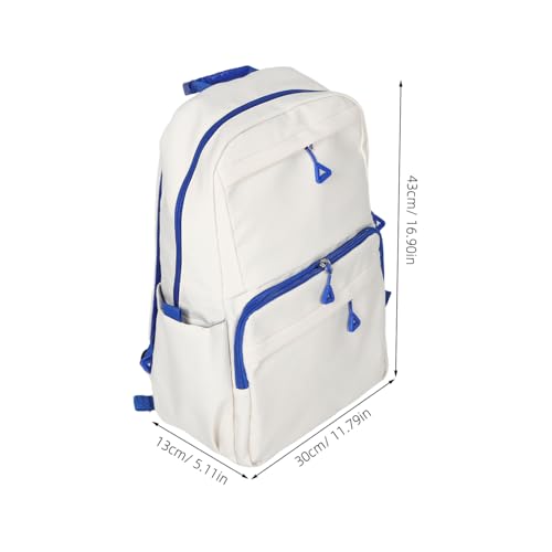 Chic Casual Backpack for College Work Travel Large Capacity Daypack with Ergonomic Comfort Stylish Durable Cycling Backpack for Hiking and Running Blue2