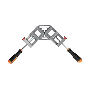 KTM Healthcare 90 Degree Corner Clamp, Fasten Quickly Adjustable Rotating Jaws Corner Clamps for Woodworking for Woodworking Tools for Household Hardware for Carpenter Parts